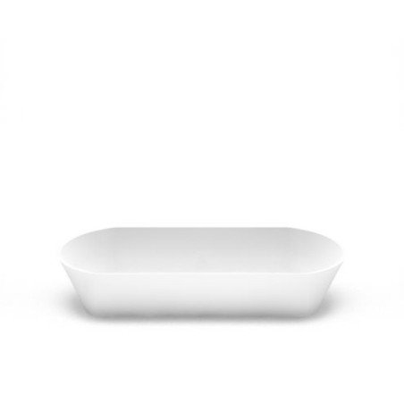 Akmens masės praustuvas Aura Ornea 5, 71x33 cm, baltas 1