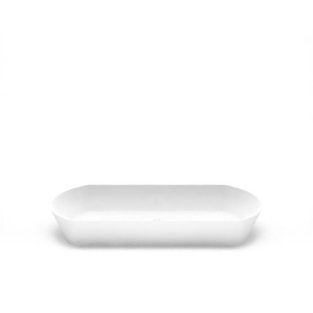 Akmens masės praustuvas Aura Ornea 6, 68x32 cm, baltas 1