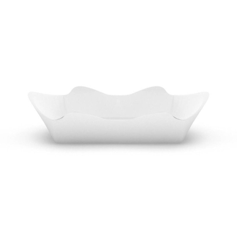 Akmens masės praustuvas Aura Eracura, 59x25 cm, baltas Akmens masės praustuvas Aura Eracura, 59x25 cm, baltas