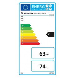 Kombinuotas vandens šildytuvas Ariston PRO1 R, 80VTD, 74l 1.8 kW dešininis 3