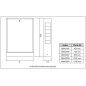 Paaukštinta kolektorinė spinta Danfoss, virštinkinė, FH 450x650x119 Paaukštinta kolektorinė spinta Danfoss, virštinkinė, FH 450x650x119