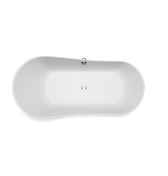 Akmens masės vonia Aura Adeona 1 balta, 171x78 cm, be persipylimo 3