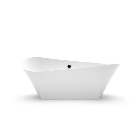 Akmens masės vonia Aura Kleodora balta, 172x78 cm, be persipylimo 1