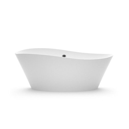 Akmens masės vonia Aura Luxovio balta, 186x78 cm, be persipylimo 1