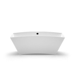 Akmens masės vonia Aura Ondina 2 balta, 169x80 cm, be persipylimo 1
