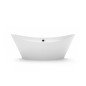Akmens masės vonia Aura Talia balta, 191x77 cm, be persipylimo