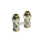 Apatinio pajungimo mazgas dvivamzdei sistemai Danfoss, RLV-KB, tiesus, 1/2''-3/4'', H tipo