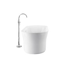 Grindinis vonios maišytuvas Ravak Freedom, FM 080.20BL.RB07A, juodas, be R-box 5