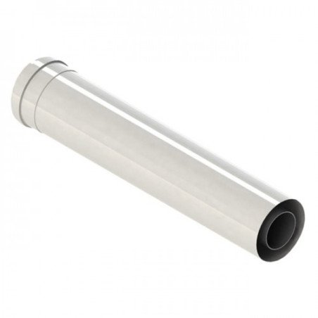 Dvigubas kamino pailginimas Viessmann A-Z, d60/100 0.5 m 1