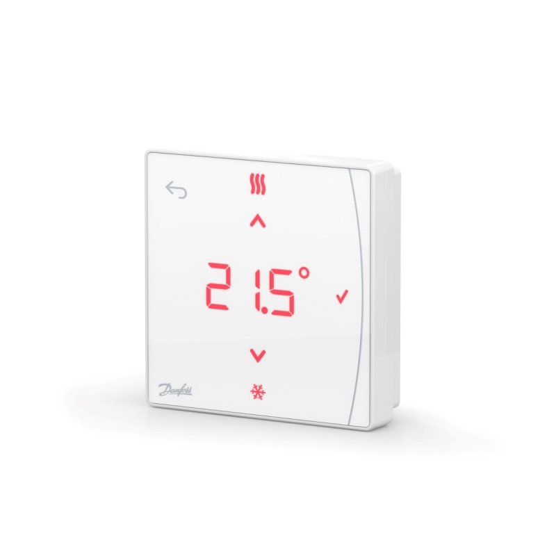 Šildymo valdymo sistema Danfoss Icon2, belaidis termostatas su IR jutikliu, su ekranu, virštinkinis
