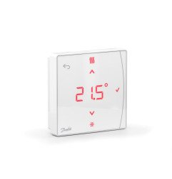 Šildymo valdymo sistema Danfoss Icon2, belaidis termostatas su IR jutikliu, su ekranu, virštinkinis 4