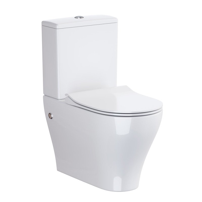 Pastatomas WC Cersanit, Zen 3/5l, su Soft-Close dangčiu