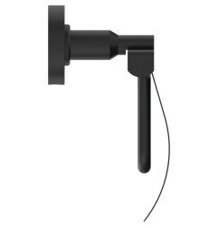 WC popieriaus laikiklis Ideal Standard IOM, su dangteliu Silk Black juoda matinė 3