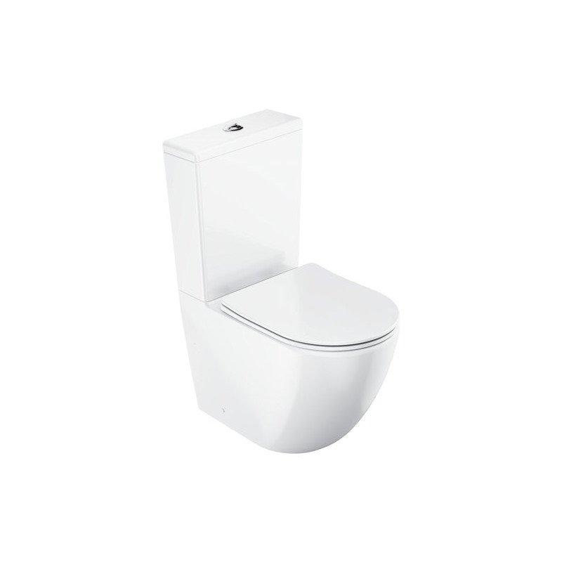 Pastatomas WC Ravak, Optima RimOff 3/6 l su Soft-Close dangčiu Pastatomas WC Ravak, Optima RimOff 3/6 l su Soft-Close dangčiu