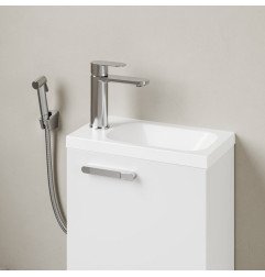 Praustuvo spintelės Ravak SD Chrome 400 korpusas, balta, rankena 152 mm, balta 4