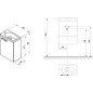 Praustuvo spintelės Ravak SD Chrome 400 korpusas, balta, rankena 152 mm, balta