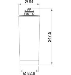Atsarginis filtras maišytuvui Franke Clear Water, 4000 l talpa, 1 vnt