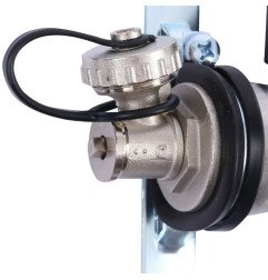 Šildymo sistemos kolektorius Uponor Vario S, be srauto matuoklių, 10 kontūrų