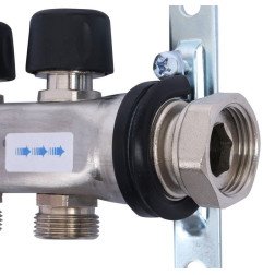 Šildymo sistemos kolektorius Uponor Vario S, be srauto matuoklių, 11 kontūrų 5