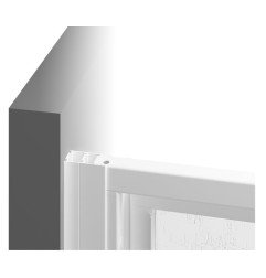 Kvadratinė dušo kabina Ravak Supernova SRV2-S+SRV2-S, 90x90, juoda+transparent 5