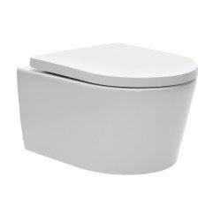 WC rėmo komplektas Ideal Standard ProSys, su WC SAT Brevis, baltu mygtuku ir soft-close dangčiu 4