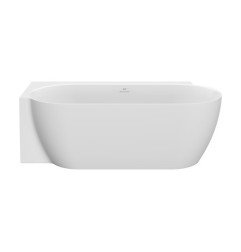 Laisvai pastatoma vonia Ravak Freedom Corner II Tec 175x86, L balta su juodais priedais 3