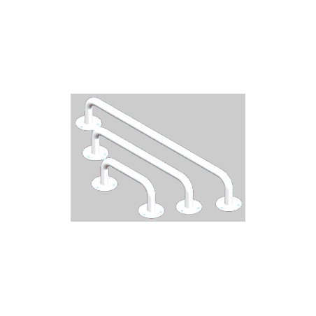 Stacionari rankena Corrado, 600 mm, balta 1