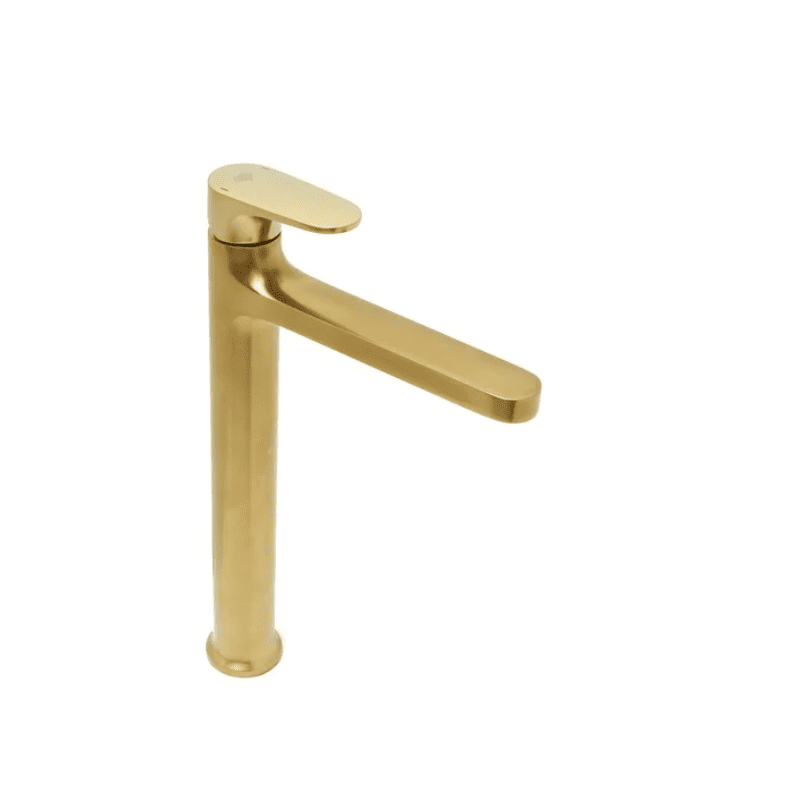 Praustuvo maišytuvas SAT Dark, šlifuoto aukso spalvos