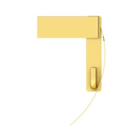 WC popieriaus laikiklis Ideal Standard, šlifuoto aukso, su dangteliu