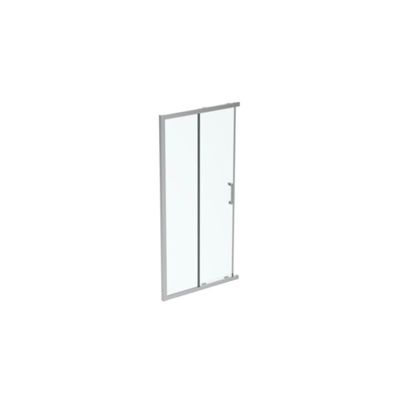 Dušo sienelė IDEAL STANDARD, Connect 2 (1000x1950) cm, profilis aliuminis, stiklas skaidrus