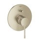 Virštinkinė dalis vonios-dušo maišytuvui Grohe, Essence, Brushed nickel su perjungėju