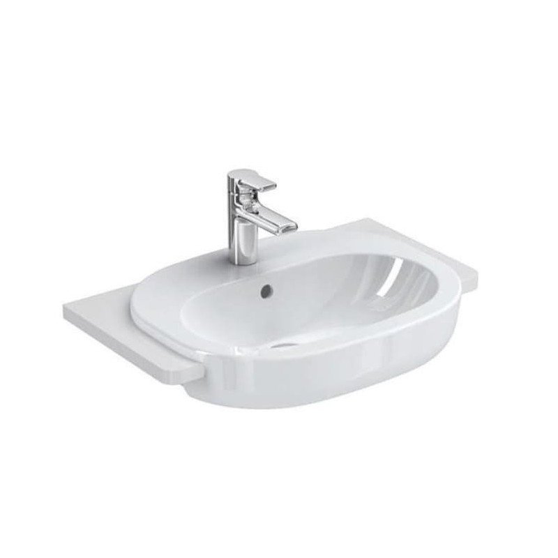 Pusiau įmontuojamas praustuvas Ideal Standard, Active, 55 cm