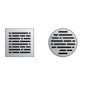 Trapo grotelės ACO Easyflow, MIX, 140x140 mm, rakinamos