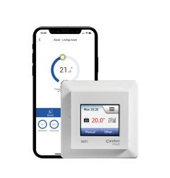 Elektra šildomų grindų termostatas Comfort Heat Wi-Fi, baltas 3