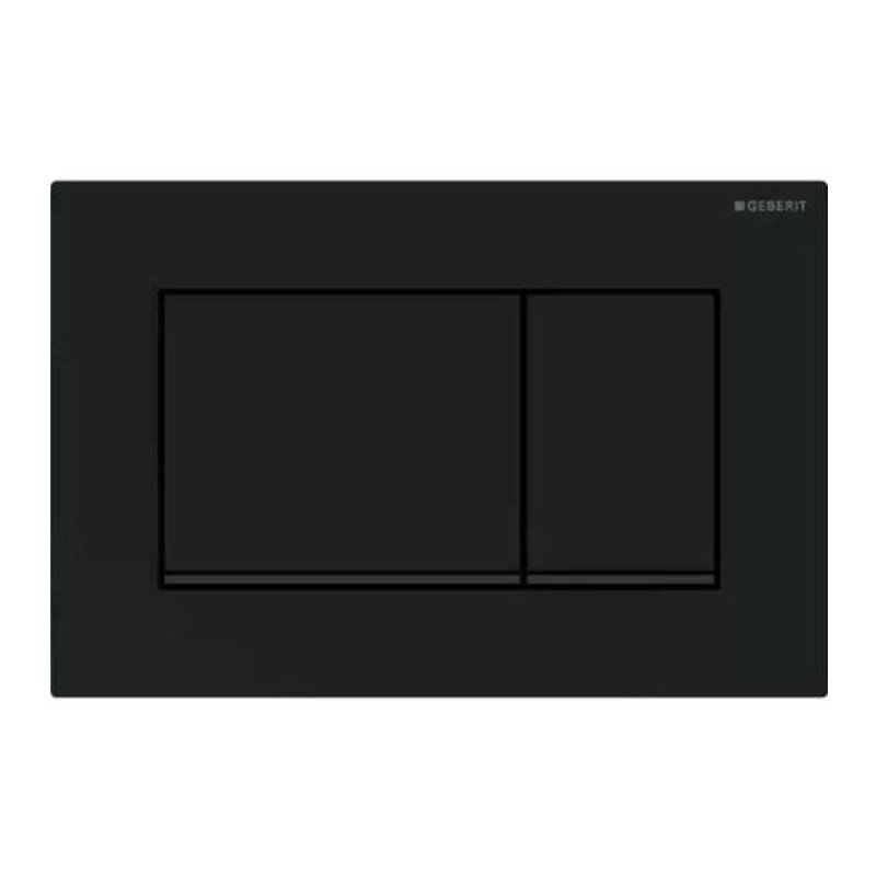 WC klavišas Geberit, Sigma 30, plonas, juodas
