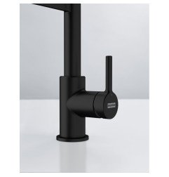 Plautuvės maišytuvas Franke Lina SemiPro, su lanksčiu dušeliu, juoda matinė