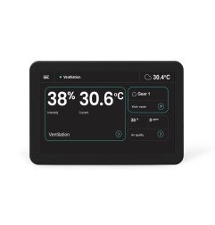 Rekuperatoriaus valdiklis Oxygen LCD SimpleTouch su WiFi ir Bluetooth, juodas 1