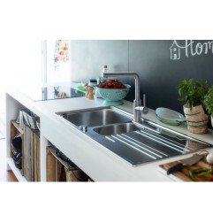 Plautuvės maišytuvas Franke Smart Glenda, be ištraukiamo dušelio, Laminarstrahl 4