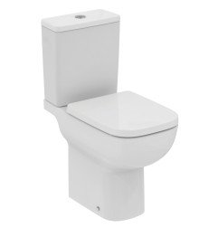 Pastatomas WC Ideal Standard i.life A RimsLS+, paaukštintas, su bakeliu ir lėtai nusileidžiančiu dangčiu 1