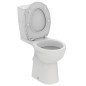 Pastatomas WC Ideal Standard Eurovit, paaukštintas, su dangčiu