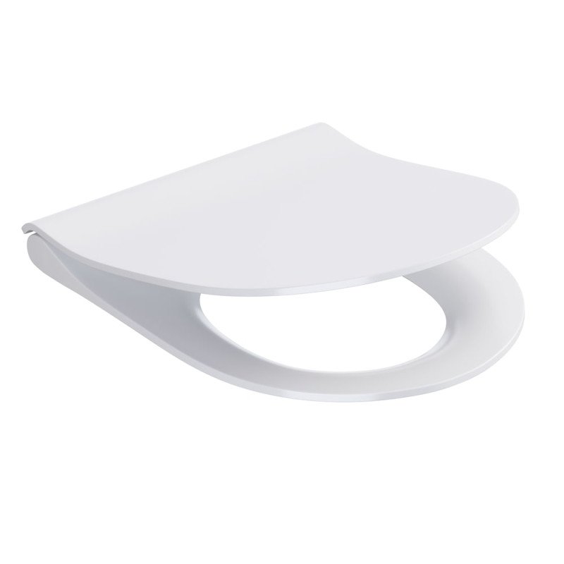 WC dangtis Cersanit, ZEN Oval City (Urban Harmony/Street Fusion Slim) lėtai nusileidžiantis, lengvai nuimamas