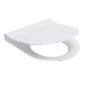 WC dangtis Cersanit, ZEN Oval City (Urban Harmony/Street Fusion Slim) lėtai nusileidžiantis, lengvai nuimamas