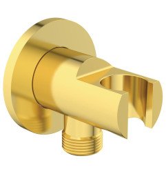Rankinės dušo galvos laikiklis Ideal Standard IdealRain, su jungtimi, Brushed Gold 1