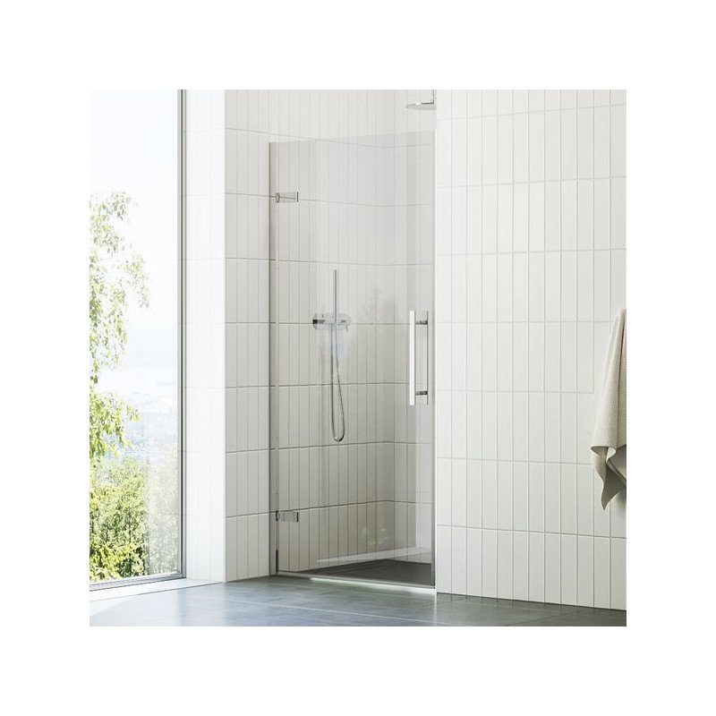 Varstomos dušo durys Ravak Cool!, COSD1-80 chromas+stiklas Transparent