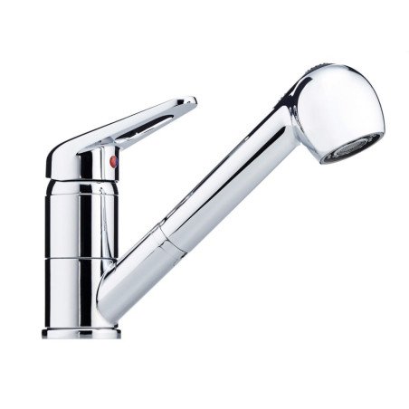 Plautuvės maišytuvas Franke Novara Plus, su ištraukiamu dušeliu, Chromas 1