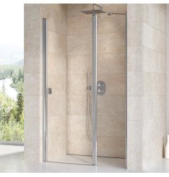 Varstomos dušo durys Ravak Chrome, CSD2-100, blizgi+stiklas Transparent 1