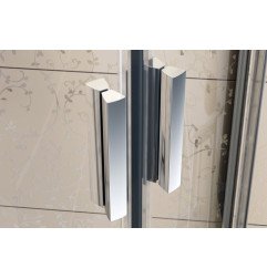 Stumdomos dušo durys Ravak Blix, BLDP2-110, balta+stiklas Transparent