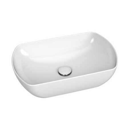 Keraminis pastatomas praustuvas Ravak Uni, Slim O 50 cm, baltas