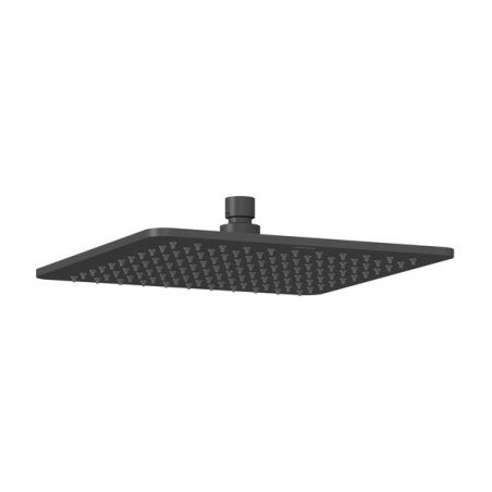 Stacionari kvadratinė dušo galva 250x250 mm, 986.20BLM juodas matinis 1