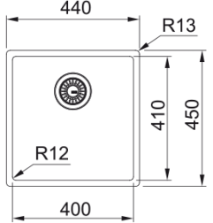 Nerūdijančio plieno plautuvė Franke Mythos Masterpiece, BXM 210/110-40 Vario sp. 3